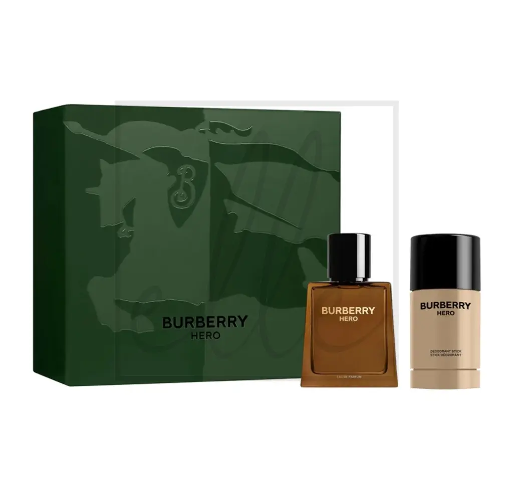 Burberry Hero Gift Set (EDP 50ml + Deo Stick 75ml)