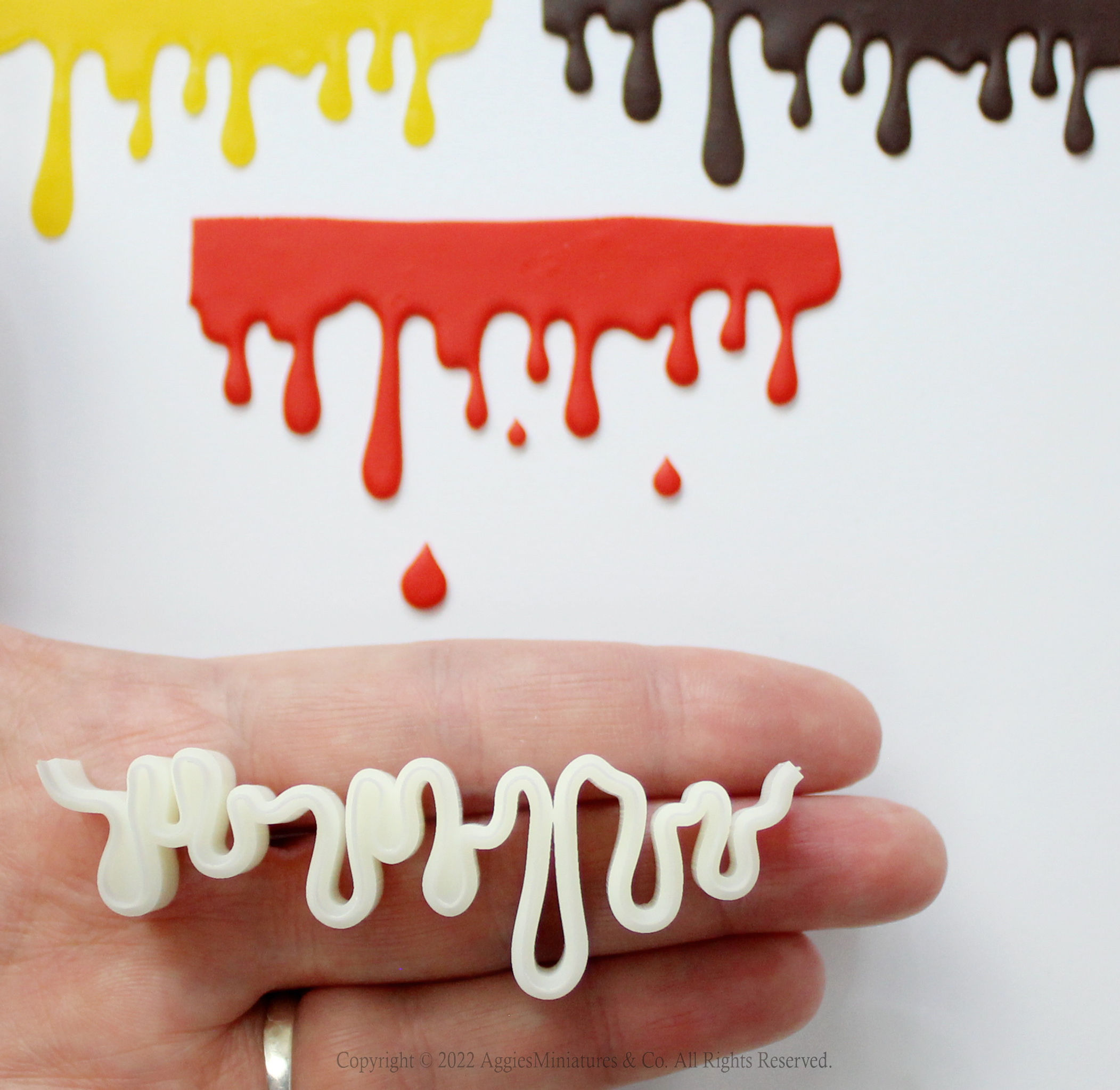 PAC-PEN Drip Shaped Decor Edger - 75mm