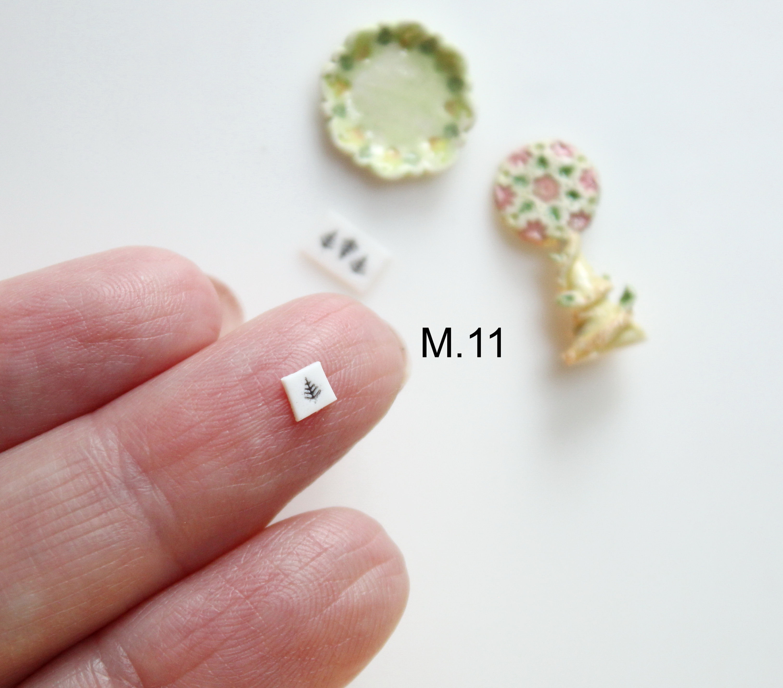 M.11 - Leaf Vein Stamp - 3mm