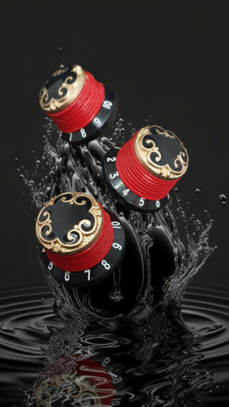 Boutons custom Perrier Guitars