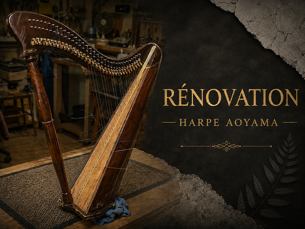 Harpe celtique Aoyama