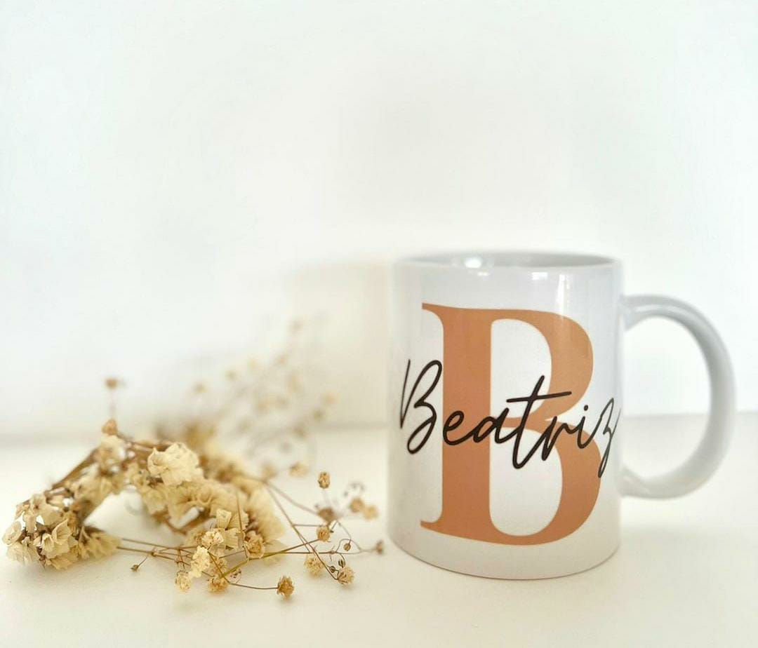 Caneca Ano Novo com Nome e Inicial