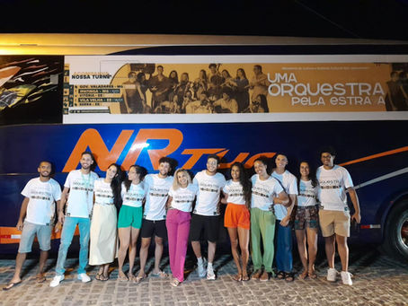 Orquestra Santo Antônio inicia turnê por cinco cidades de dois estados