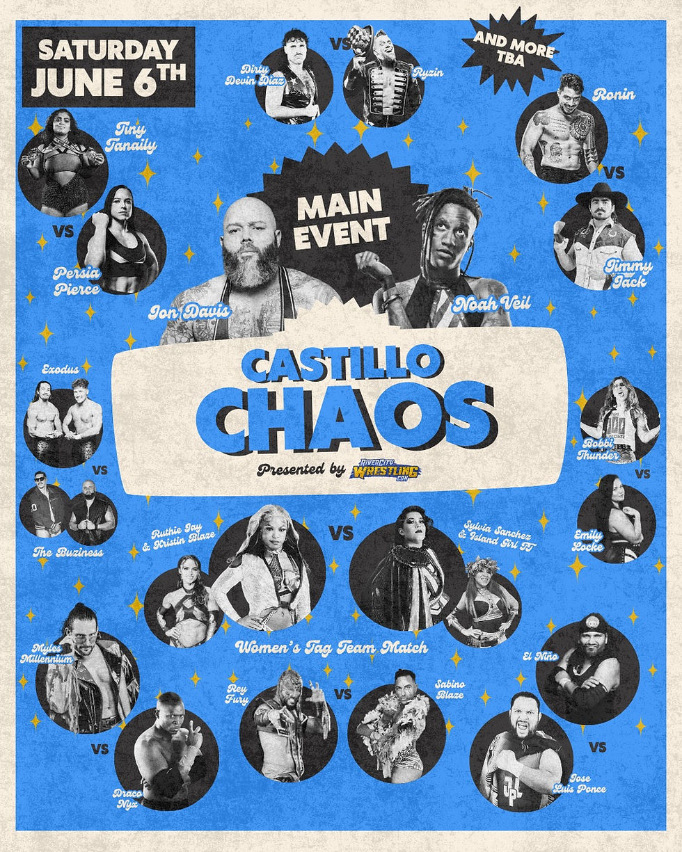 CASTILLO CHAOS SATURDAY CARD