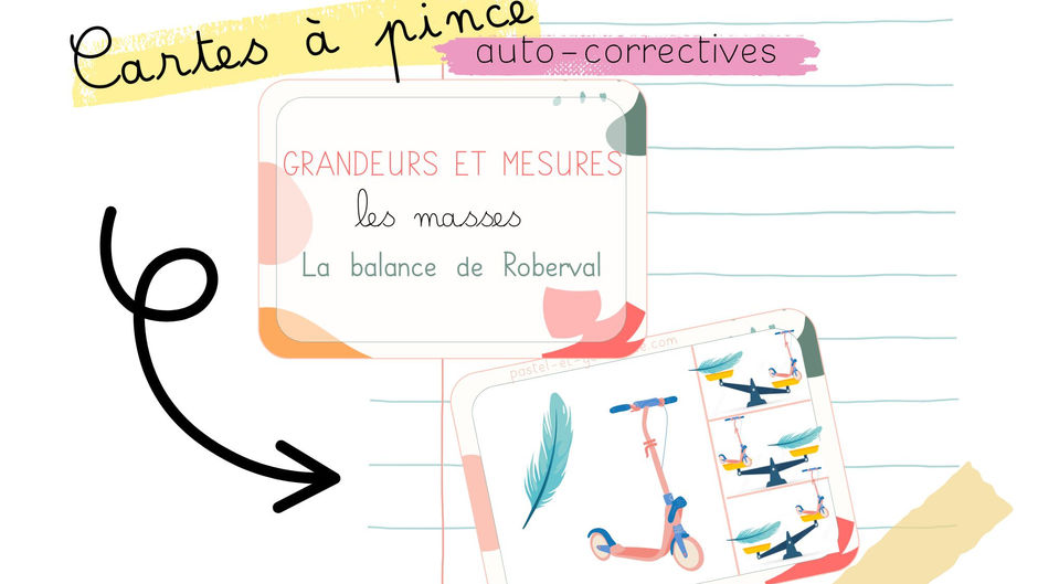 Les masses - La balance de Roberval