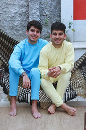 Calça Masculina Amarela