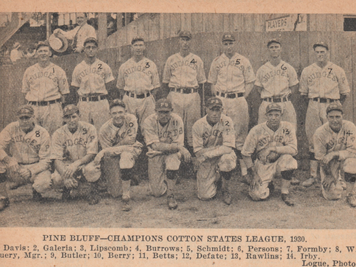 The Pine Bluff Judges and the 1930 Cotton States League Championship