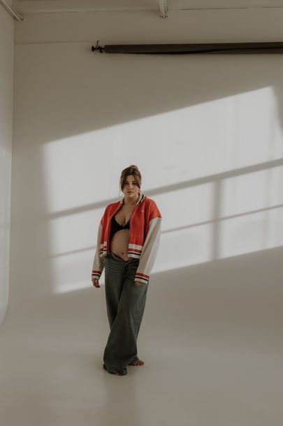 Zwangerschapsshoot studio Arnhem