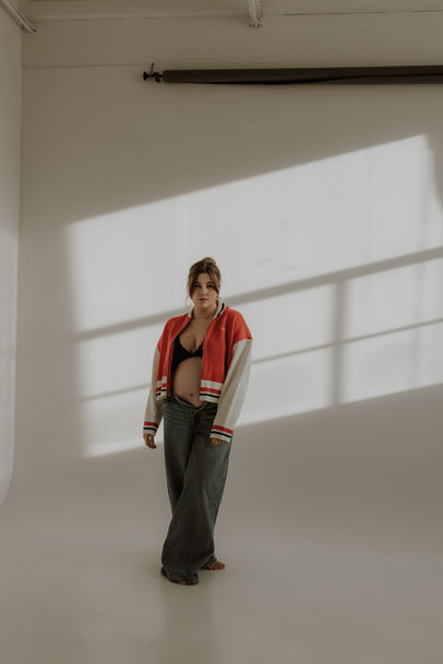 Zwangerschapsshoot studio Arnhem