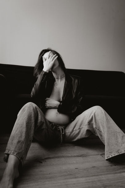 Zwangerschapsshoot studio Arnhem