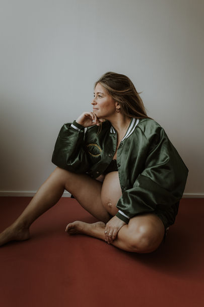 Zwangerschapsshoot studio Arnhem