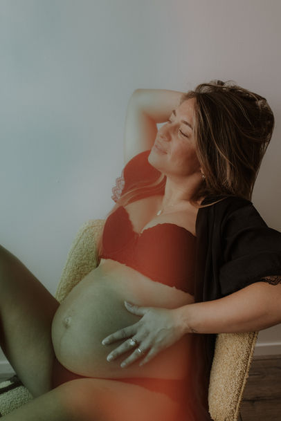 Zwangerschapsshoot studio Arnhem