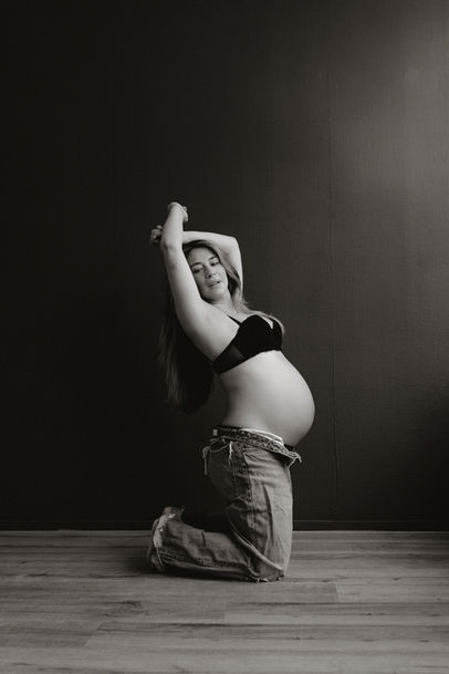 Zwangerschapsshoot studio Arnhem