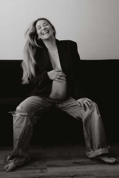 Zwangerschapsshoot studio Arnhem