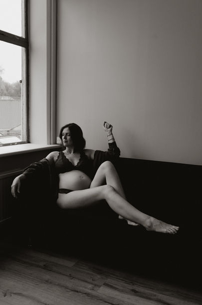 Zwangerschapsshoot studio Arnhem