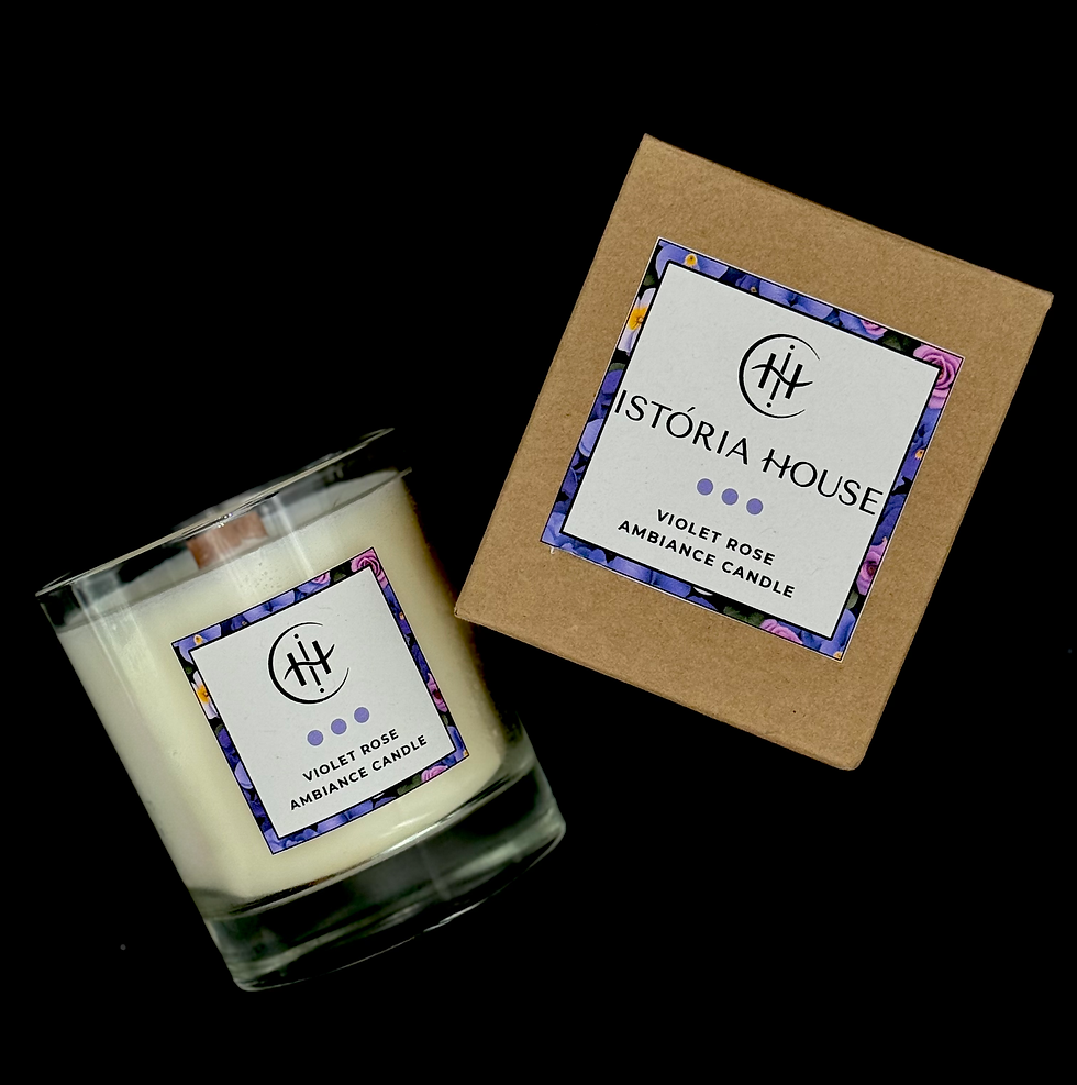 Violet Rose Ambiance Candle
