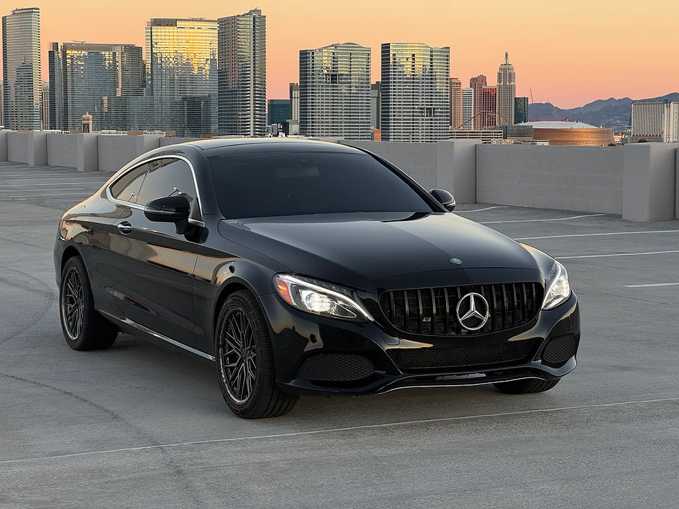 mercedes benz C300 Coupe with starlight roof turbocharged fast reliable daily driver car