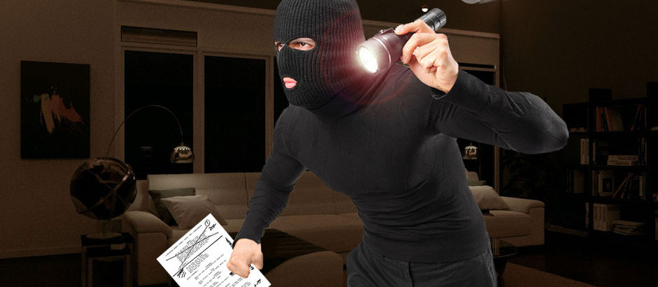 Burglar Taps, Sings a Little During Robbery, Just In Case Person He’s Robbing, Like, Knows Somebody