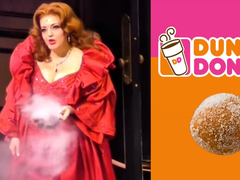 Dunkin’ Donuts to Begin Selling Middle of Jennifer Simard in DEATH BECOMES HER as Munchkin Flavor