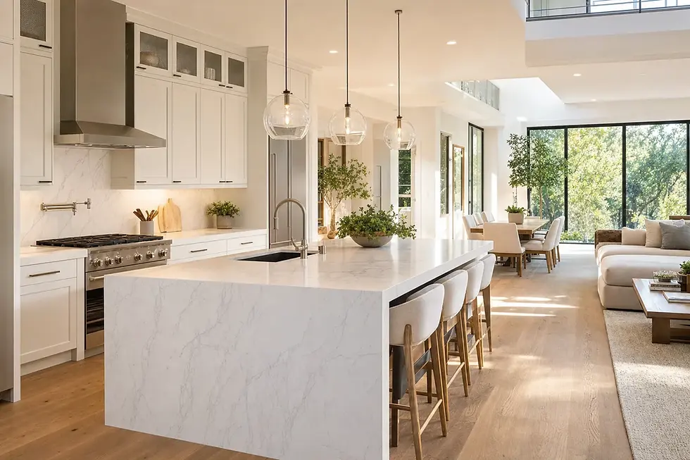 Open Kitchen Floor Plans in Modern Homes