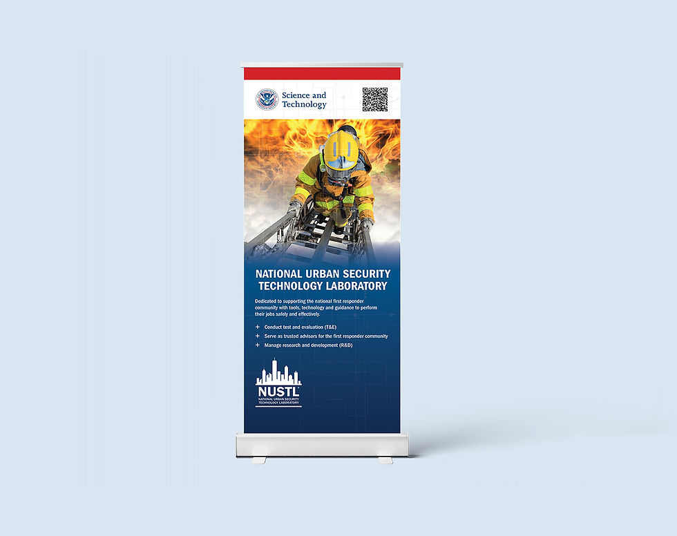NUSTL Pull Up Banner for NHSC