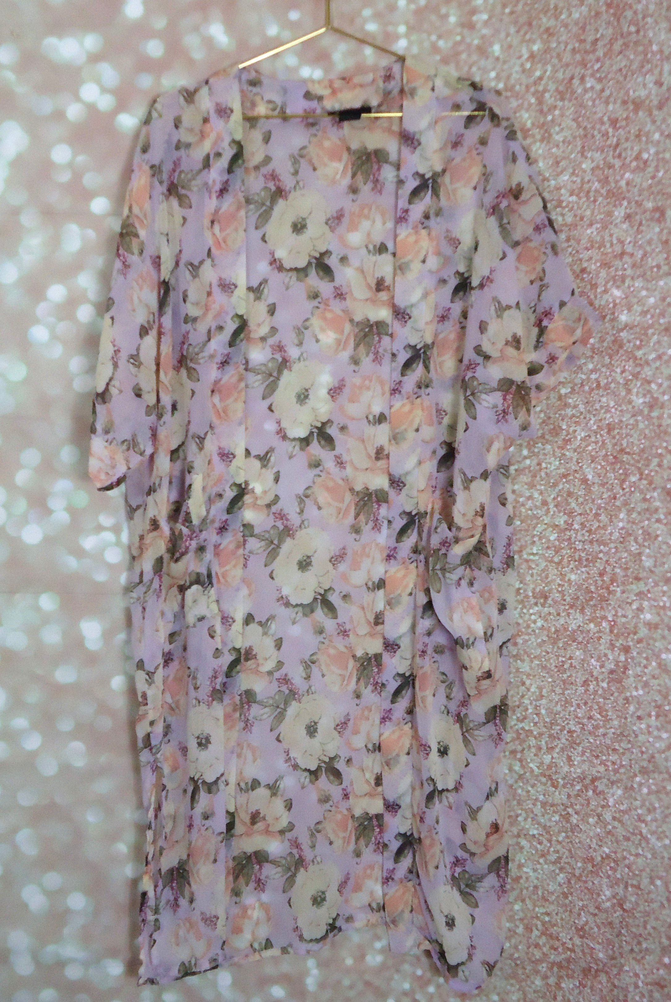 Lilac Floral Cover