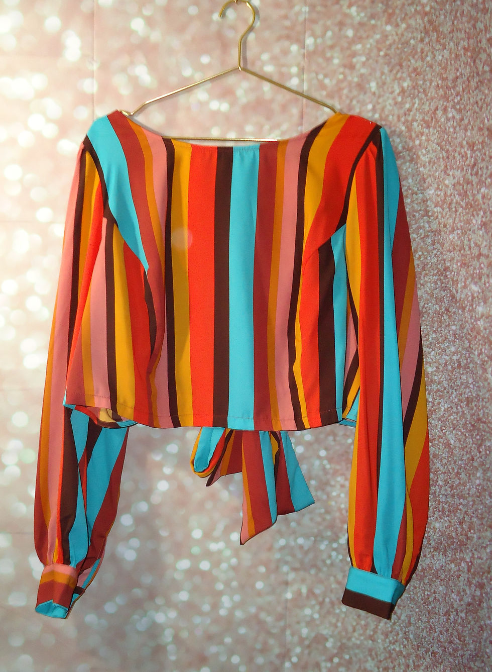 Retro Style Crop Top