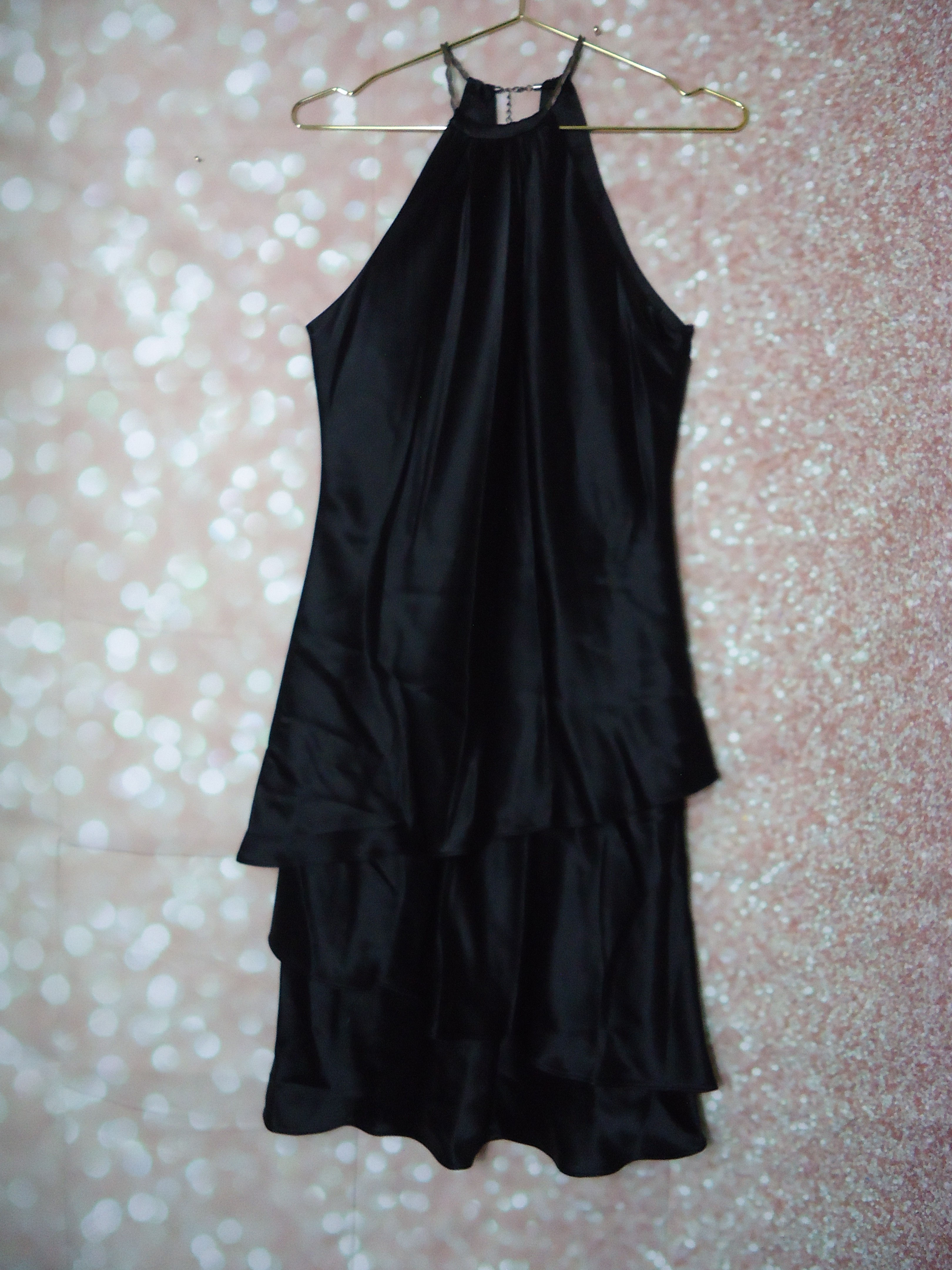 High Neck Halter Dress