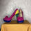Thumbnail: Bright Color Block Platform Heels