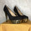 Thumbnail: Black and Gold Platform Heels