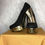Thumbnail: Black and Gold Platform Heels