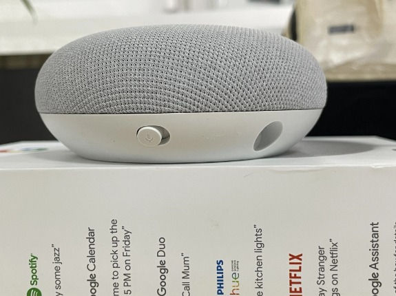 Thumbnail: Google Nest mini smart speaker with the Google Assistant