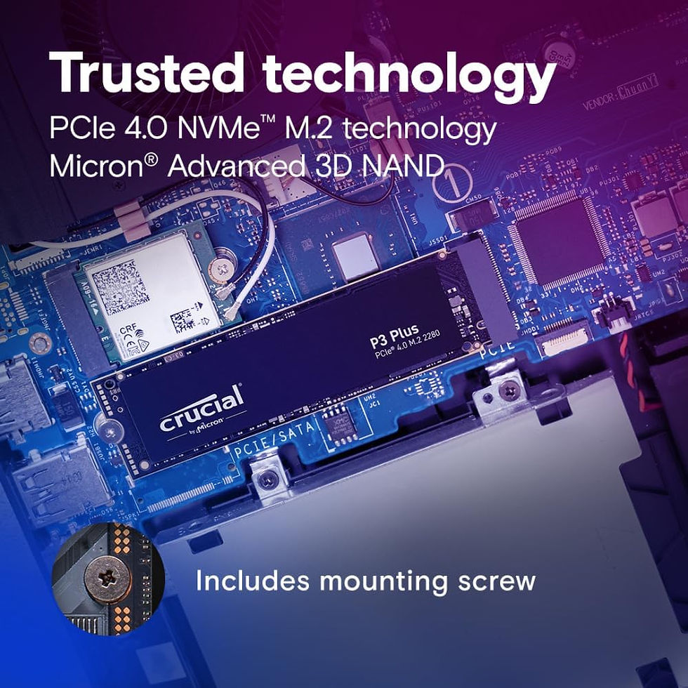 Thumbnail: Crucial P3 Plus PCIe Gen4 NVMe M.2 SSD