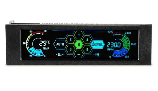 Thumbnail: Fan Controller 3 Fan Speed Temperature Sensor Regulator LCD Digital Display