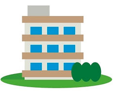 分譲マンションのイラスト