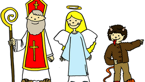 Mikuláš, čert a anděl