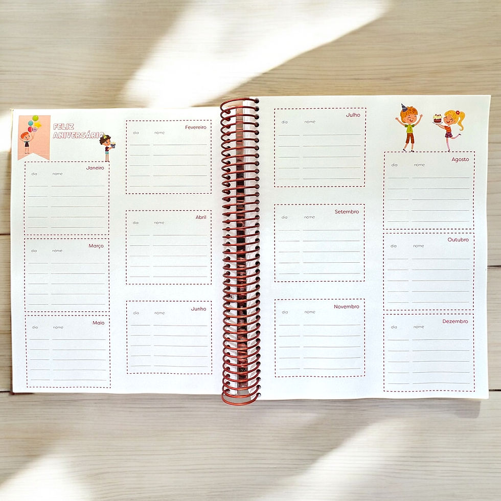 Miniatura: Planner Escolar Robôs
