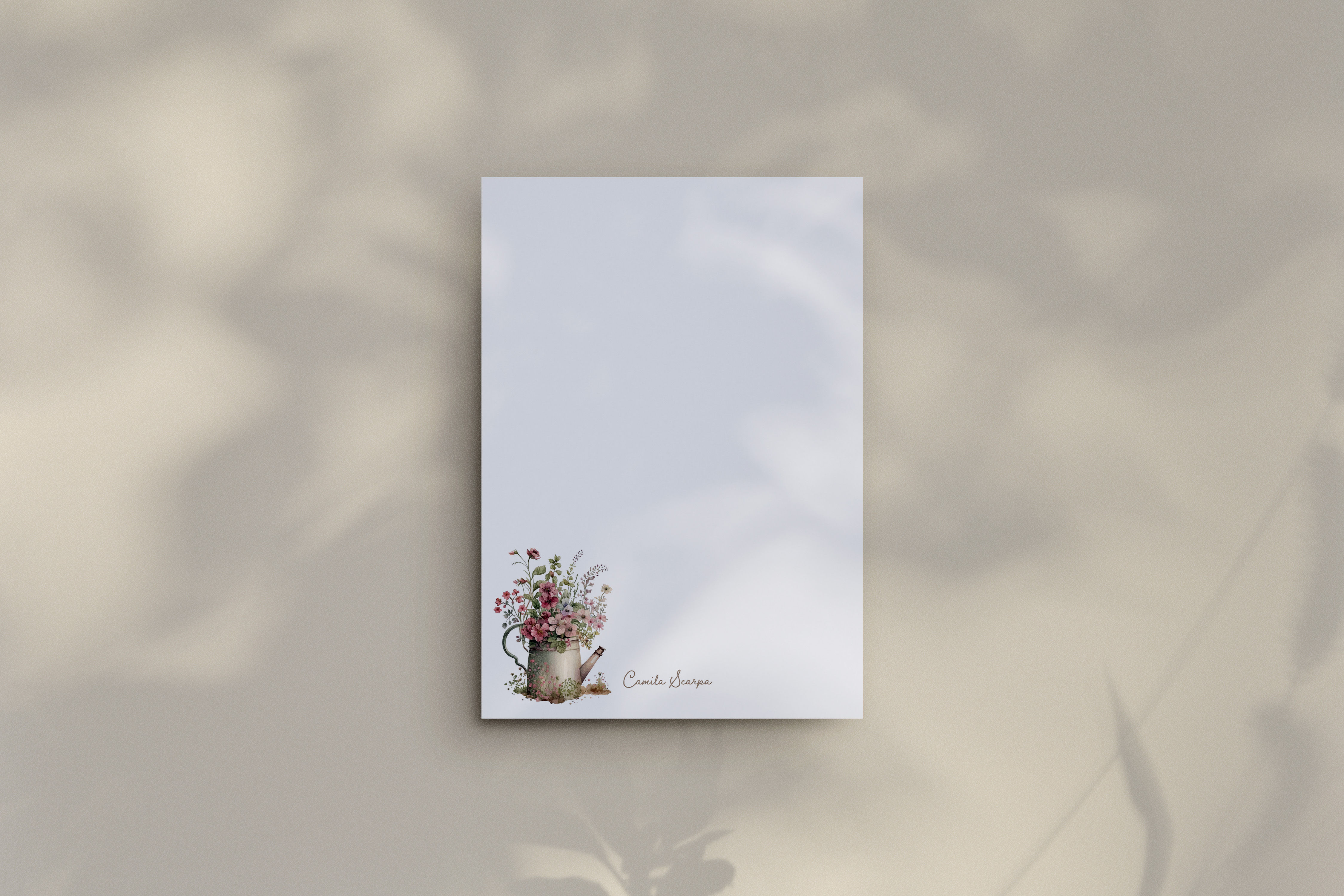 Bloco de Notas My Flowers