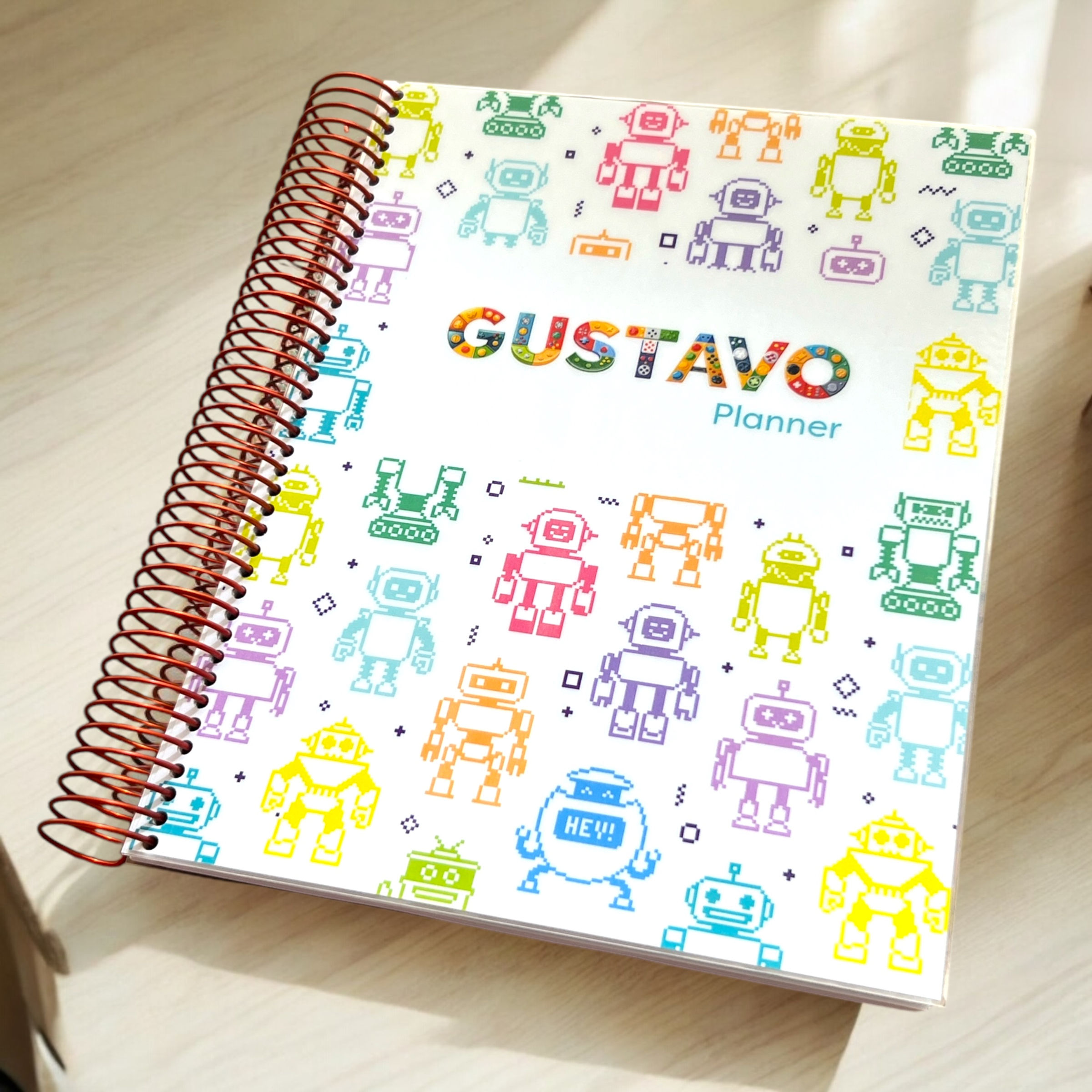 Planner Escolar Robôs