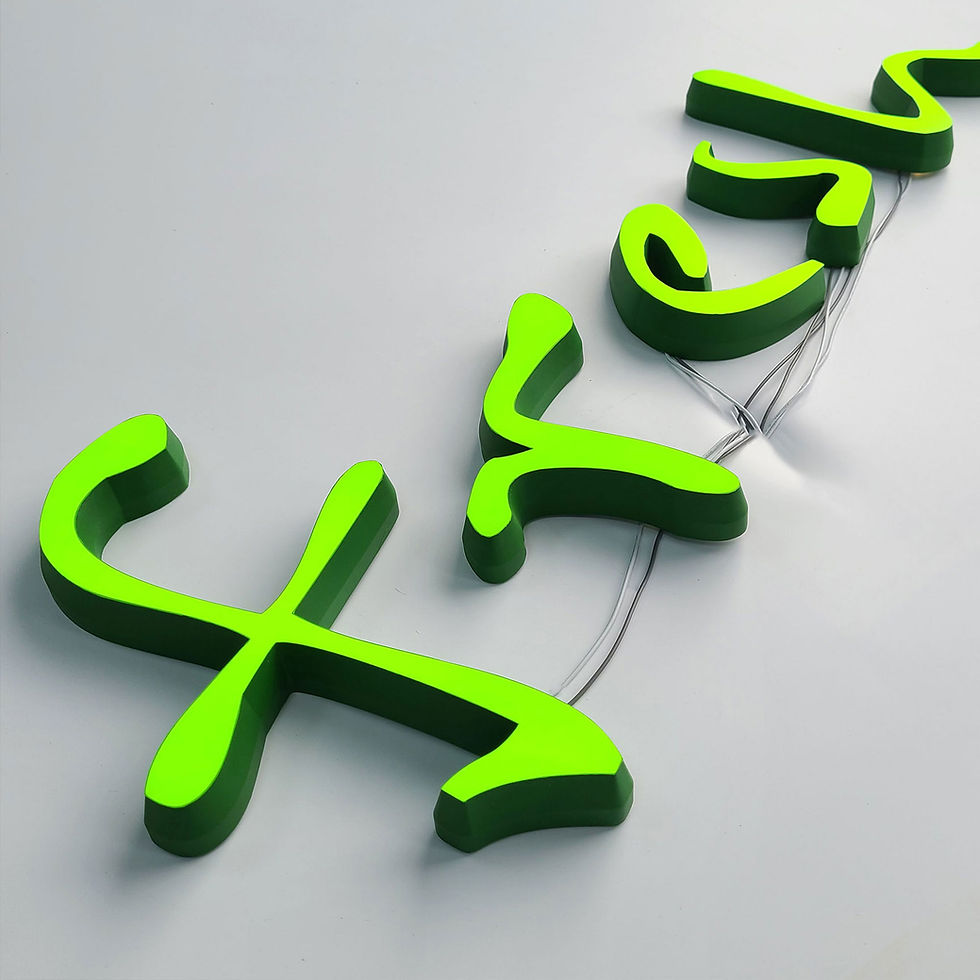 Thumbnail: Face-lit Acrylic Letters Sign_5