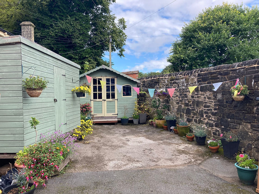 Backyard & Summerhouse Aug23