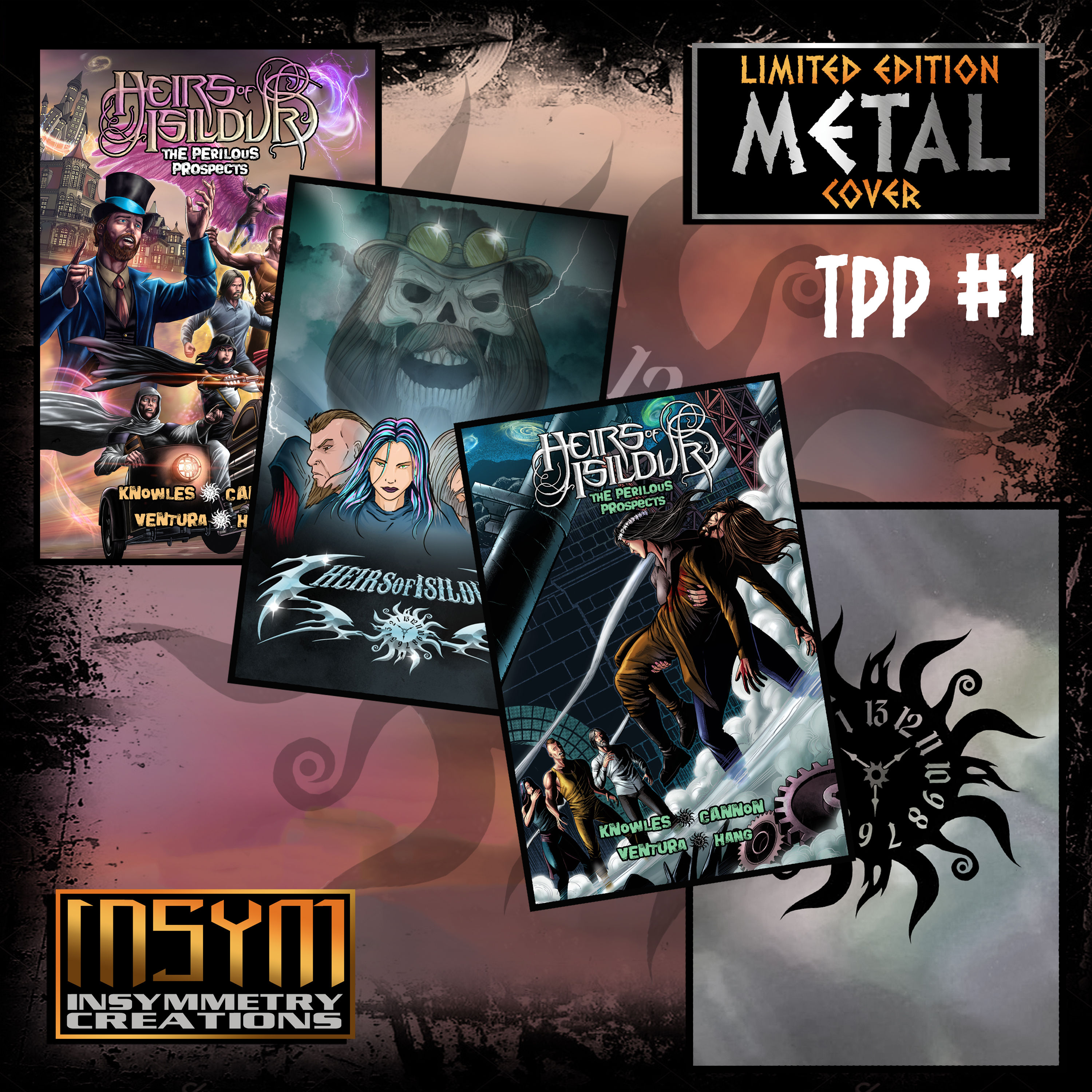 METAL COVER! HEIRS OF ISILDUR 'The Perilous Prospects' Book #1'