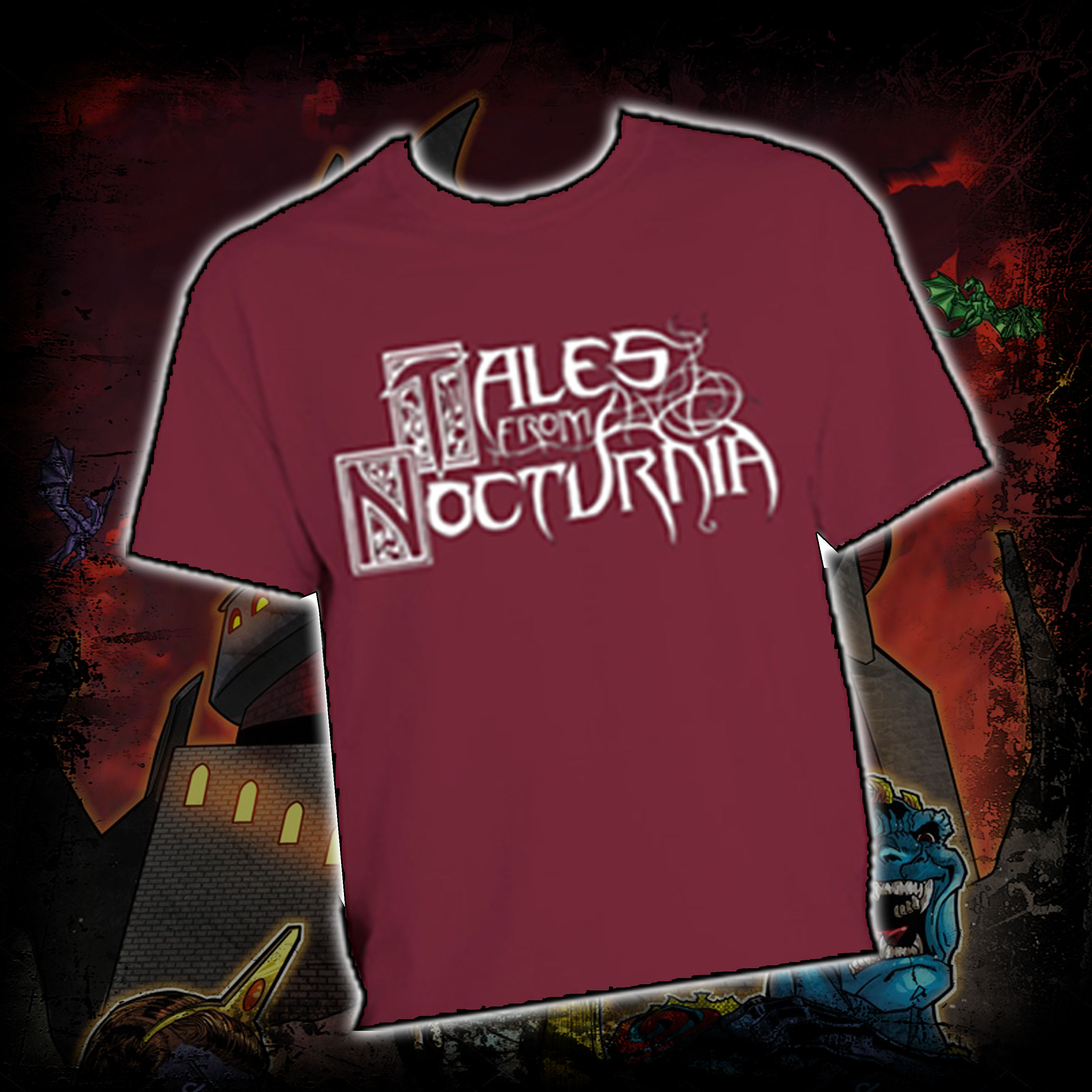 SHIRT - Tales From Nocturnia LOGO