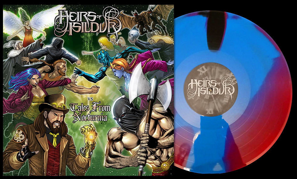 Thumbnail: MUSIC (VINYL): "HEIRS OF ISILDUR vs TALES FROM NOCTURNIA"