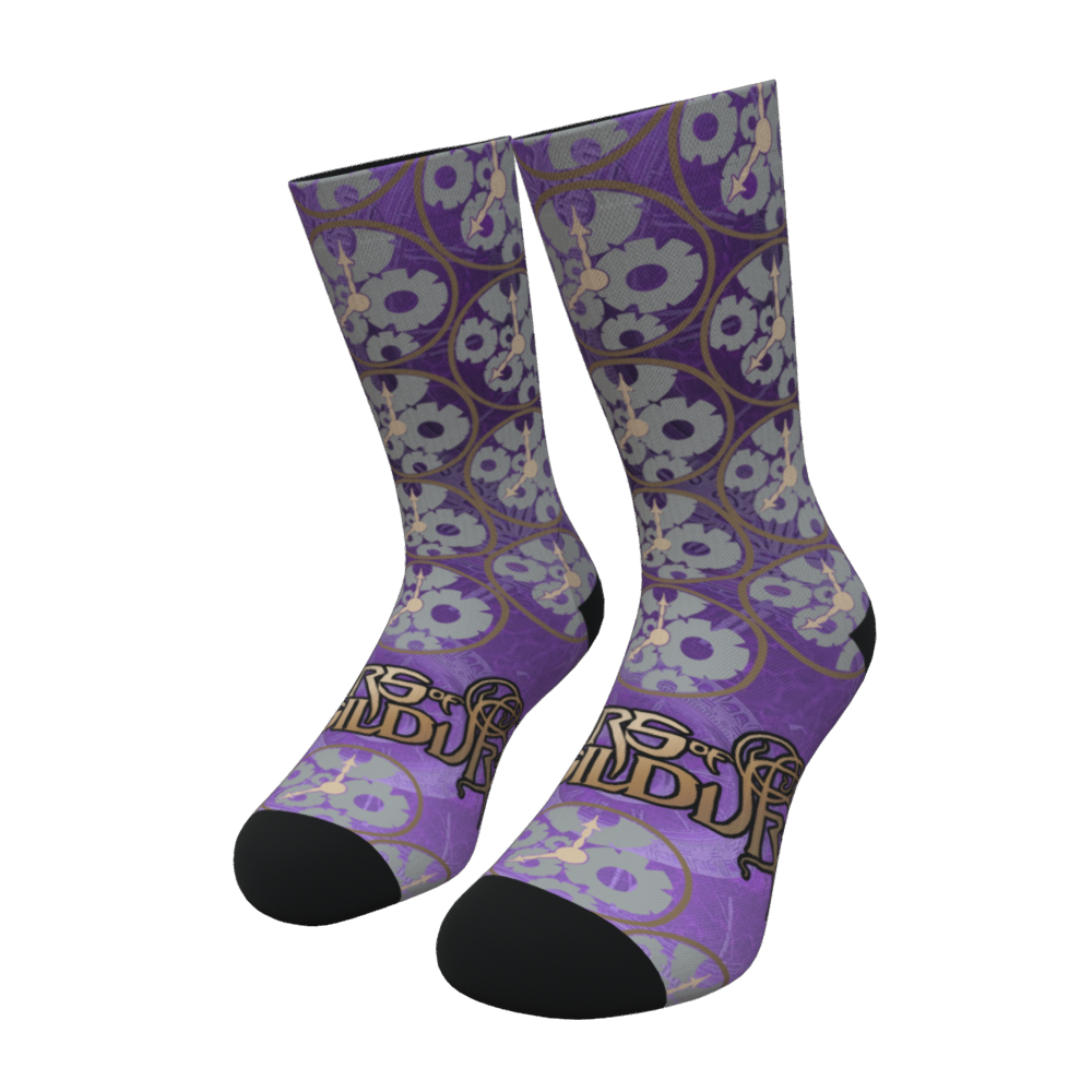 SOCKS: HEIRS OF ISILDUR Purple Gears