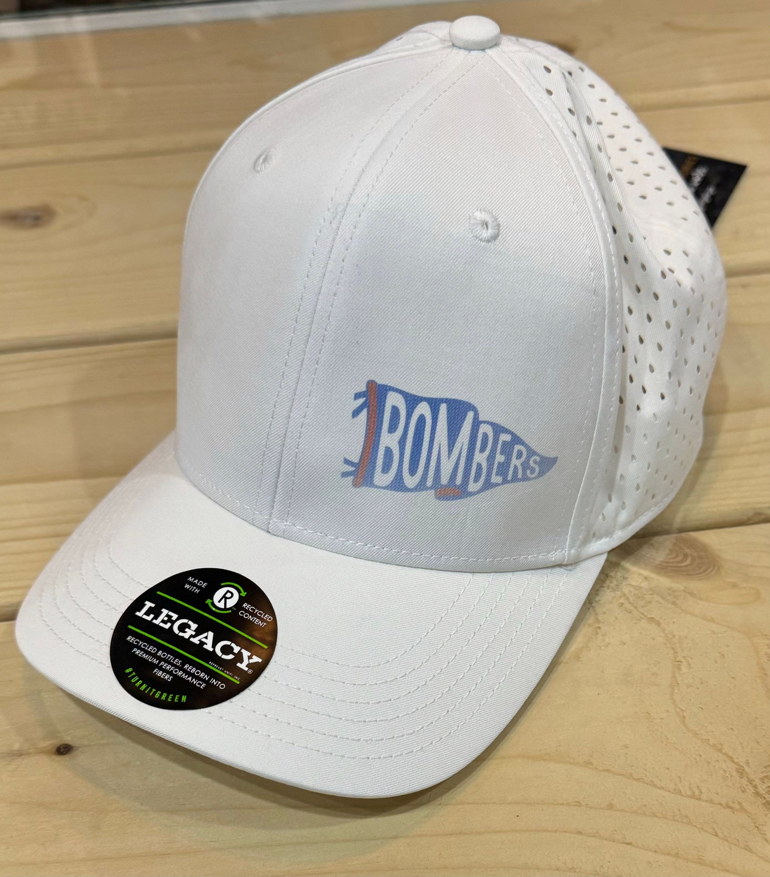 BOMBERS PENNANT WHITE BASEBALL CAP