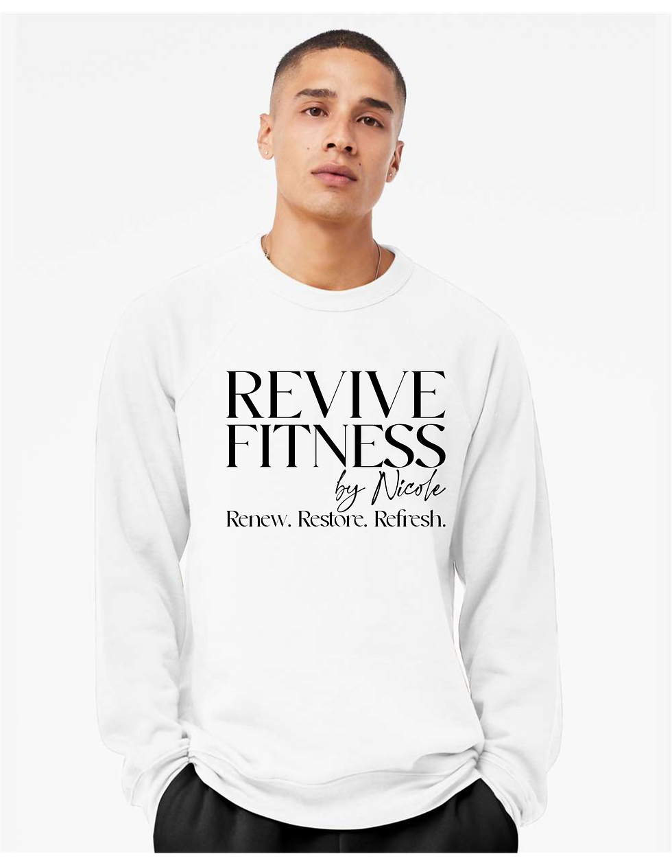 Thumbnail: Revive Fitness Crew Sweatshirt
