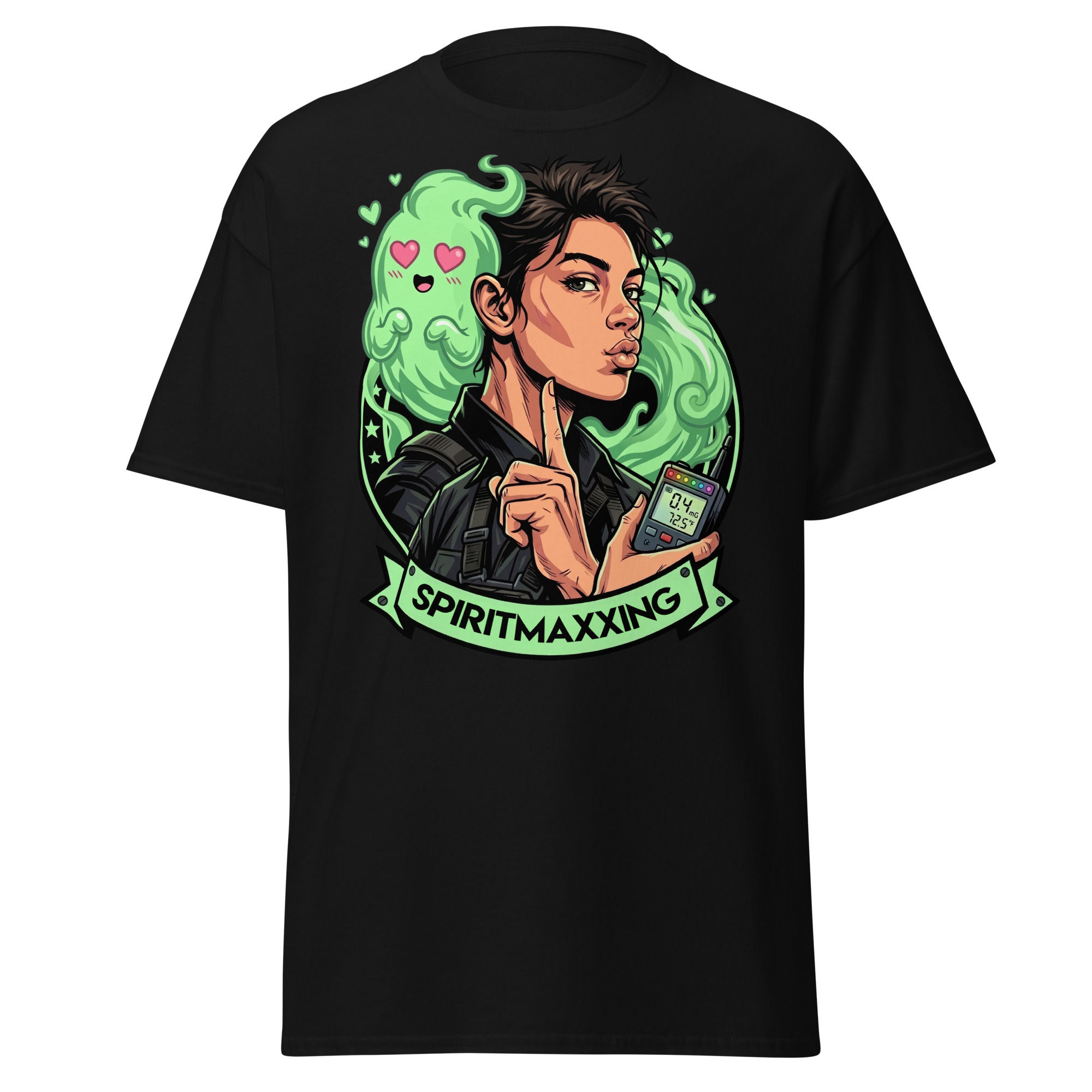 Spiritmaxxing Unisex Classic Tee - Female Investigator