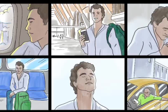 Best Deals!  draw 25 frame storyboard in 24 hours