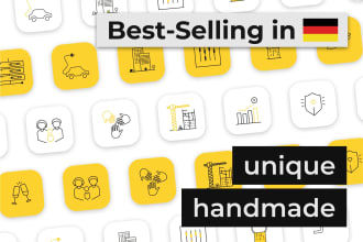 Review  design your unique and professional vector icons